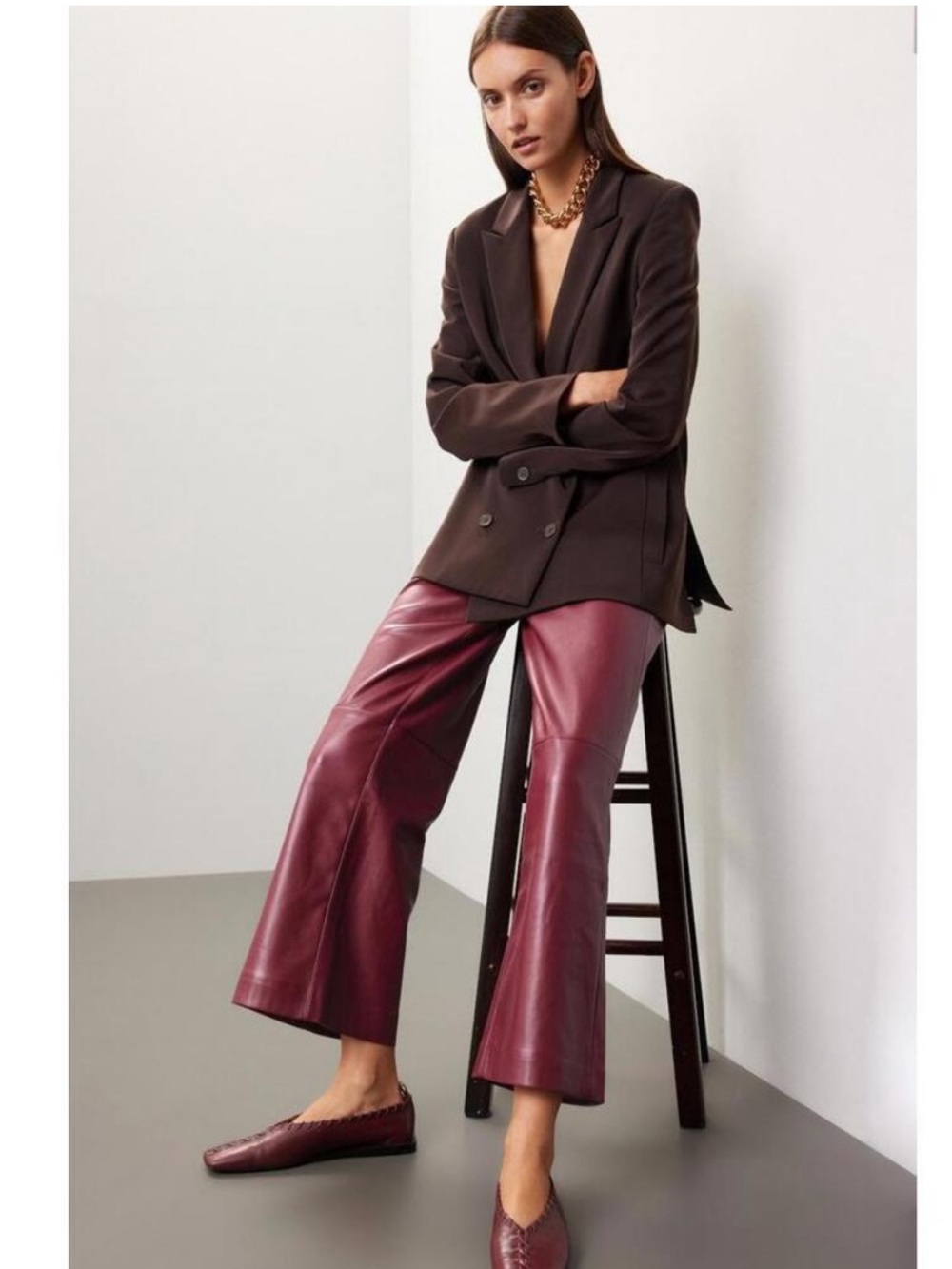 Joe’s Jeans Mia Vegan Leather Pants, Size: 27